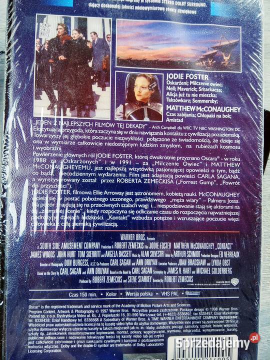 Kontakt filmy vhs księgarnie Warszawa Targówek