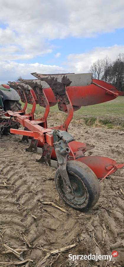 Pług vogel noot obrotowy 4 skibowy Maszyny rolnicze łódzkie Złoczew