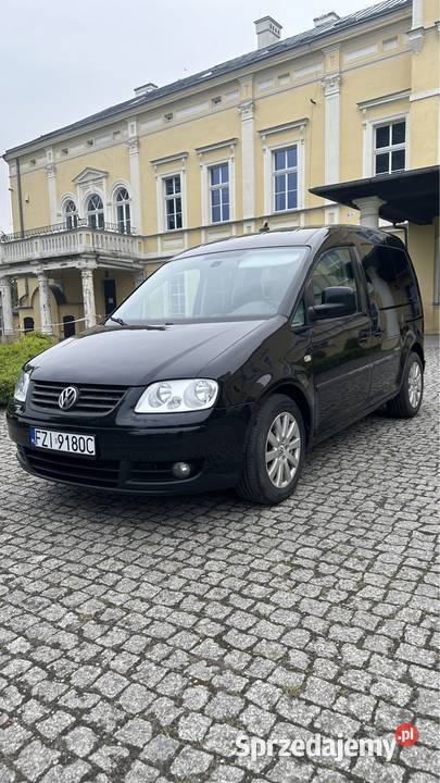 VW Caddy Life 20 TDI 2009r hak 233580km lubuskie Sulechów sprzedam