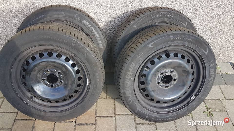 Opona 205 55 R 16 Michelin Primacy 3 felga 5 x Ostrzeszów