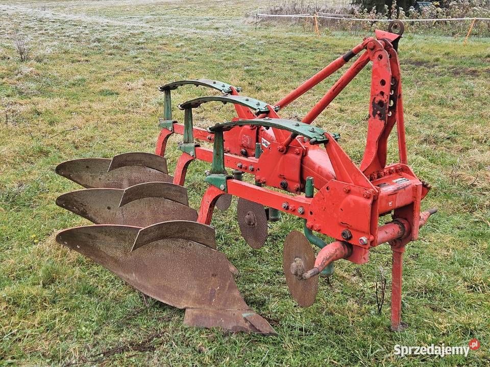 Pług kverneland 3 skibowy