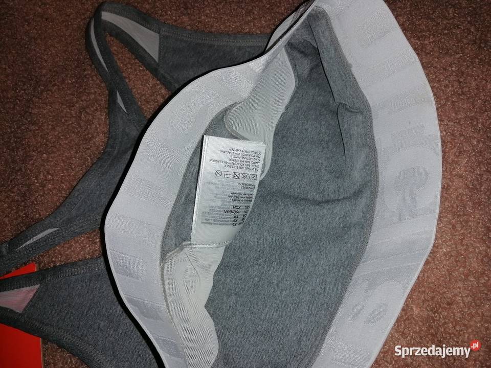 HM SPORT szary stanik biustonosz top sportowy Leszno