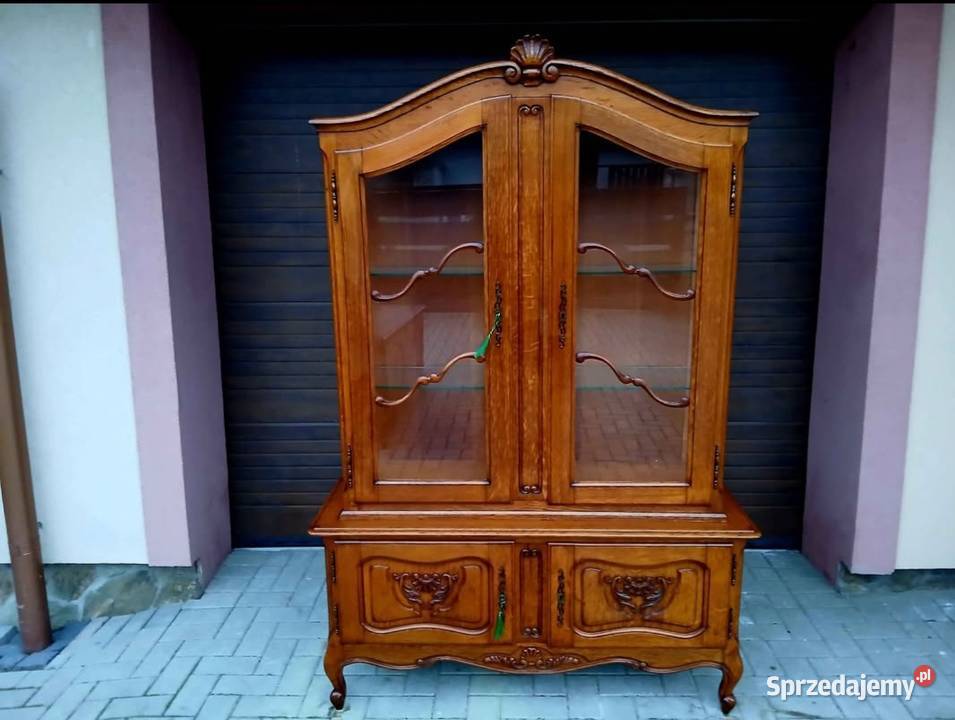 Witryna Biblioteczka Serwantka Stylowa Komoda Kamienna Góra sprzedam