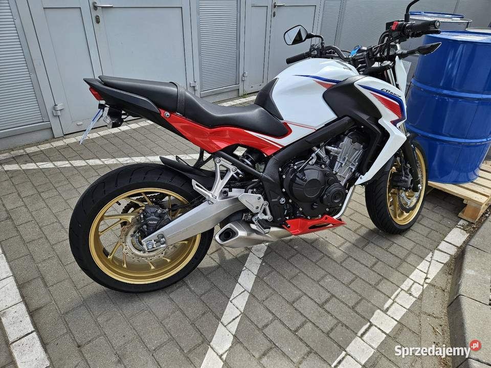Honda cb650f rejestracja a2 Koszalin