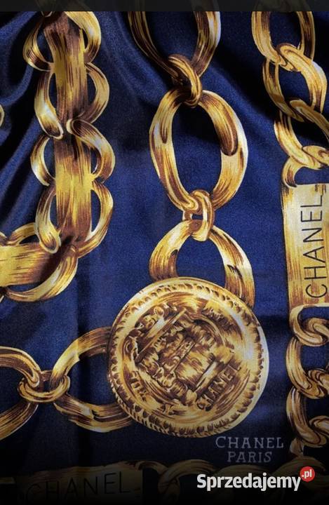 Chustka apaszka duża łańcuchy Uniseks podkarpackie Nisko