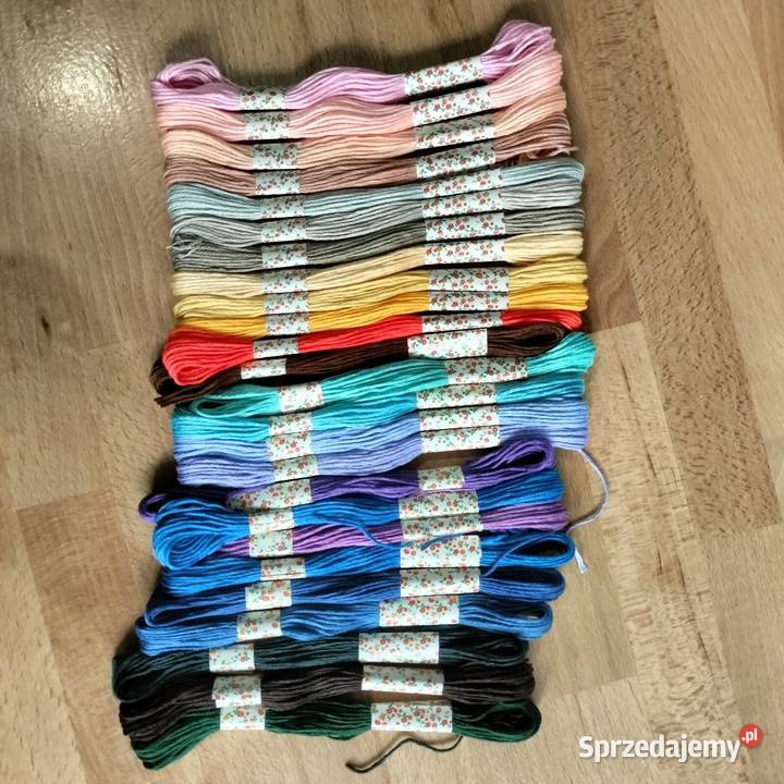 Kordonek mix kolorów 8m Rękodzieło Mława sprzedam