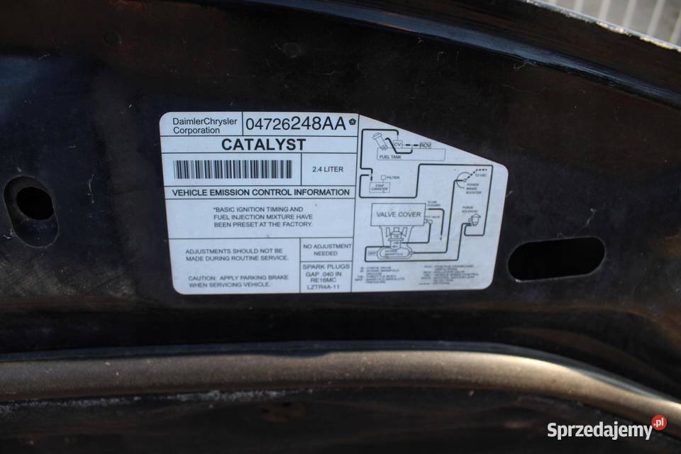 MASKA CHRYSLER SEBRING II osobowe Maski