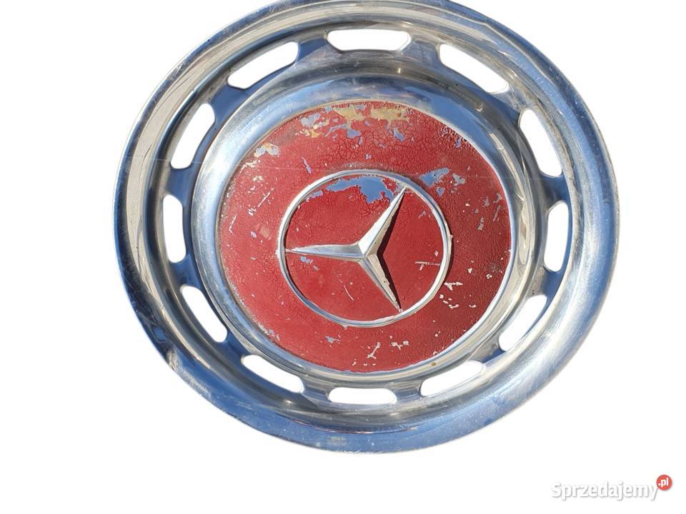 Stary metalowy oryginalny kołpak Mercedes W123 Cieszyn sprzedam