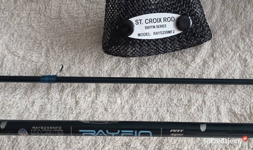 Wędka StCroix RAYFIN RAYS259MF2 Fast 721g lubelskie Zamość