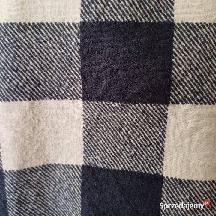 Koszula rozpinana w kratę S ciepła Odzież codzienna