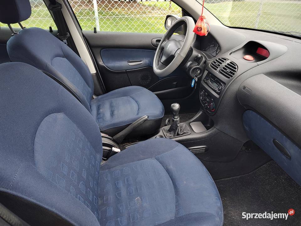 PEUGEOT 206 14 BENZYNA 206 Leszno