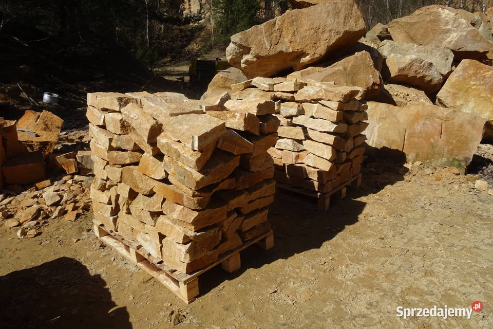 Płaski kamień ogrodowy na skarpy ziemne murki Dom i Ogród Wielgomłyny