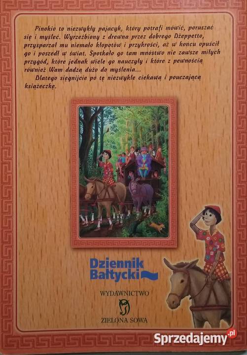 Pinokio Carlo Collodi pomorskie Gdańsk
