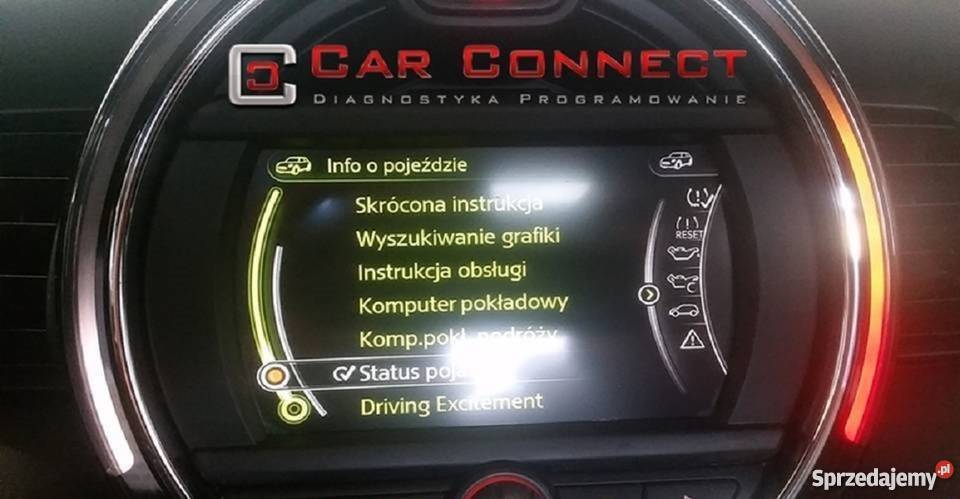BMW Język polski menu Warszawa zmiana USA EU Pozostałe usługi moto