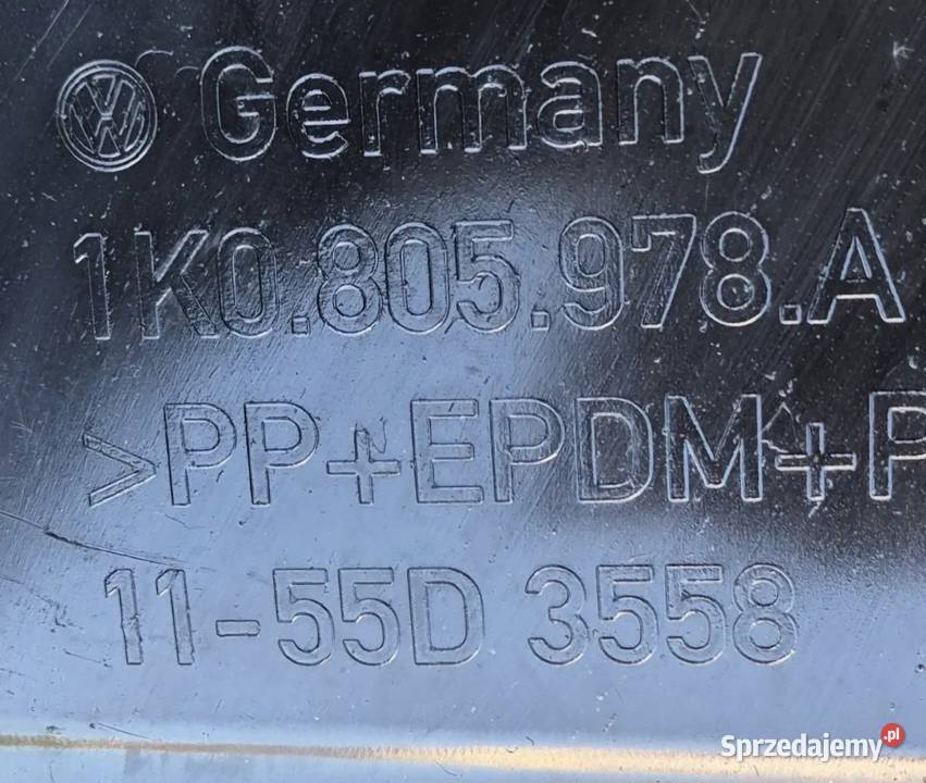 NADKOLE PRZÓD PRAWY PRZEDNIE PRAWE VW GOLF V Działoszyce