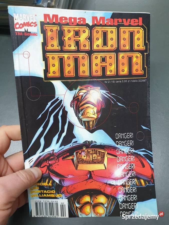 Mega Marvel 219 1998 Iron Man Gdynia sprzedam