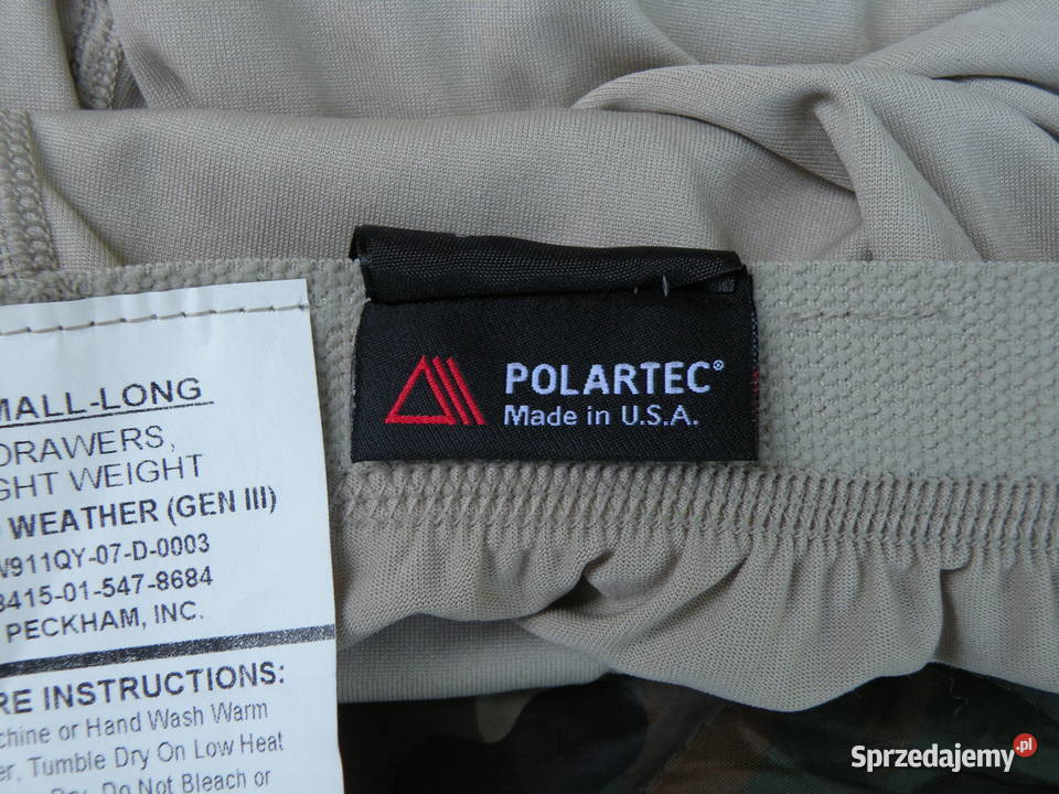 Ocieplacz ECWCS lvl1a gen III POLARTEC small Wrocław