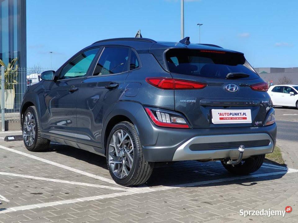 HYUNDAI Kona 2022r skóry headup hak fv23 114597km Poznań