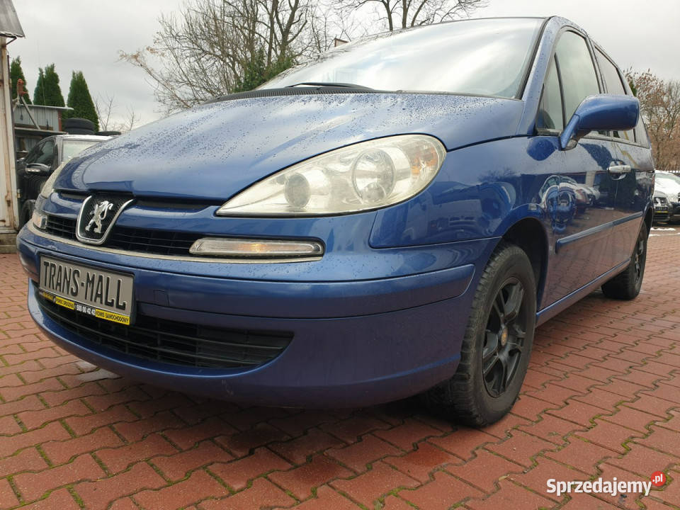 Peugeot 807 7 osób Automat Oryginał Przebieg 163 gniazdo SD Lublin