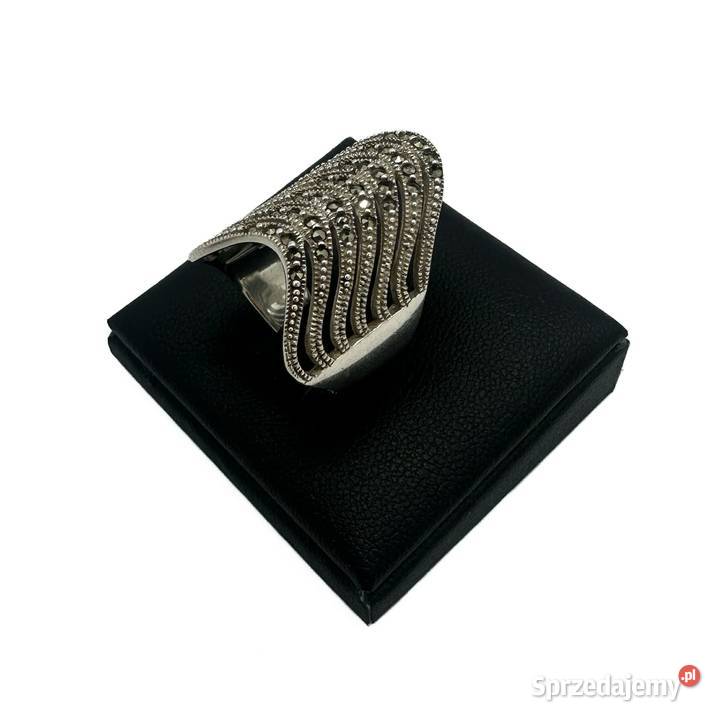 Srebrny pierścionek próby 925 791g Rozmiar 18 Elbląg