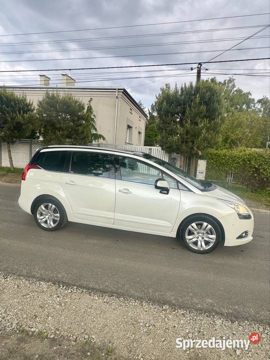 PEUGEOT 5008 16 TURBO BENZYNA AUTOMAT 7OSOBOWY tempomat Łódź