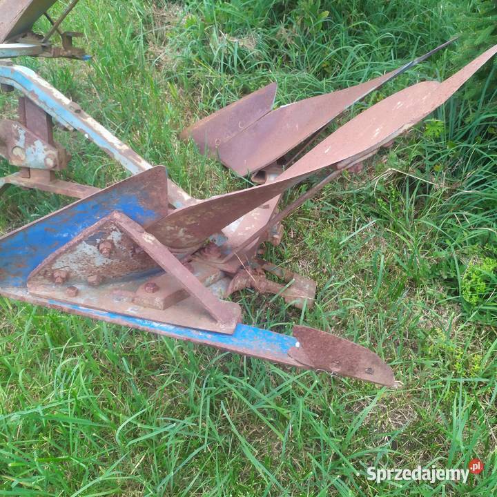 Pług 2 obrót mechaniczny Rabe Werk Maszyny rolnicze Pniówek
