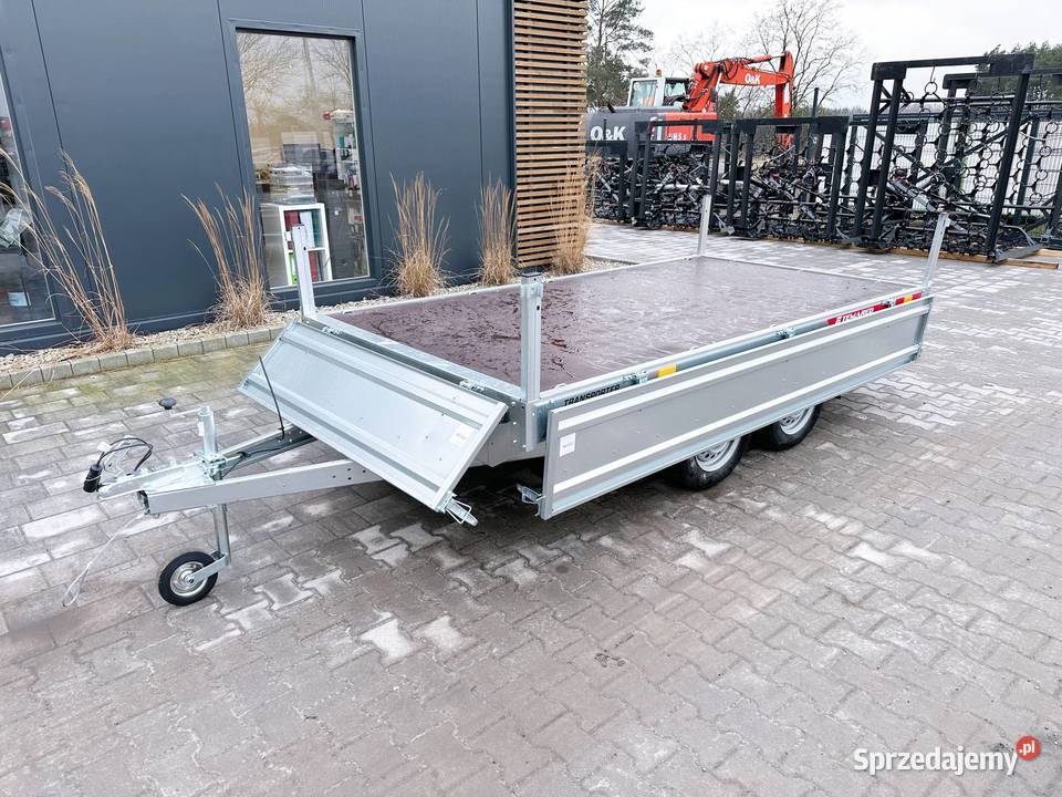 Temared TRANSPORTER 30152 Przyczepa przyczepka Burtowe i plandeki