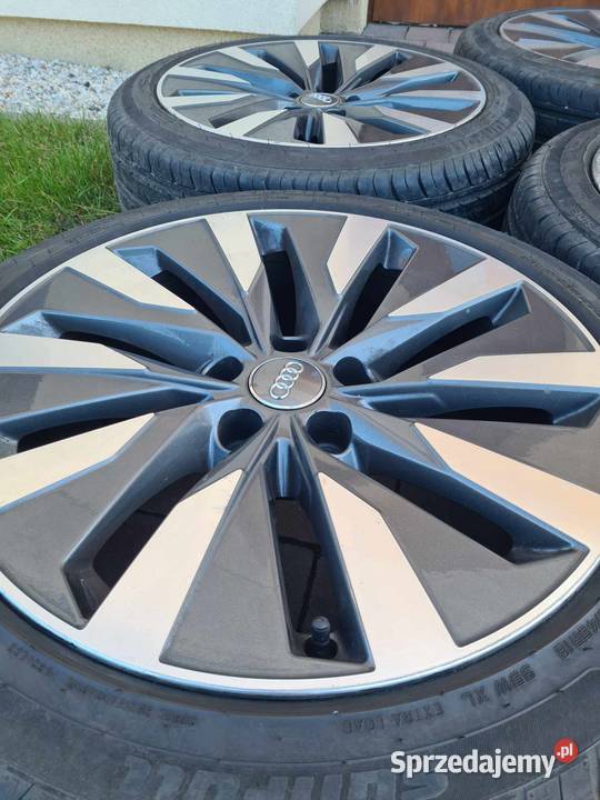 Oryginalne Felgi Audi 18 z oponami letnimi 4 Środa Wielkopolska