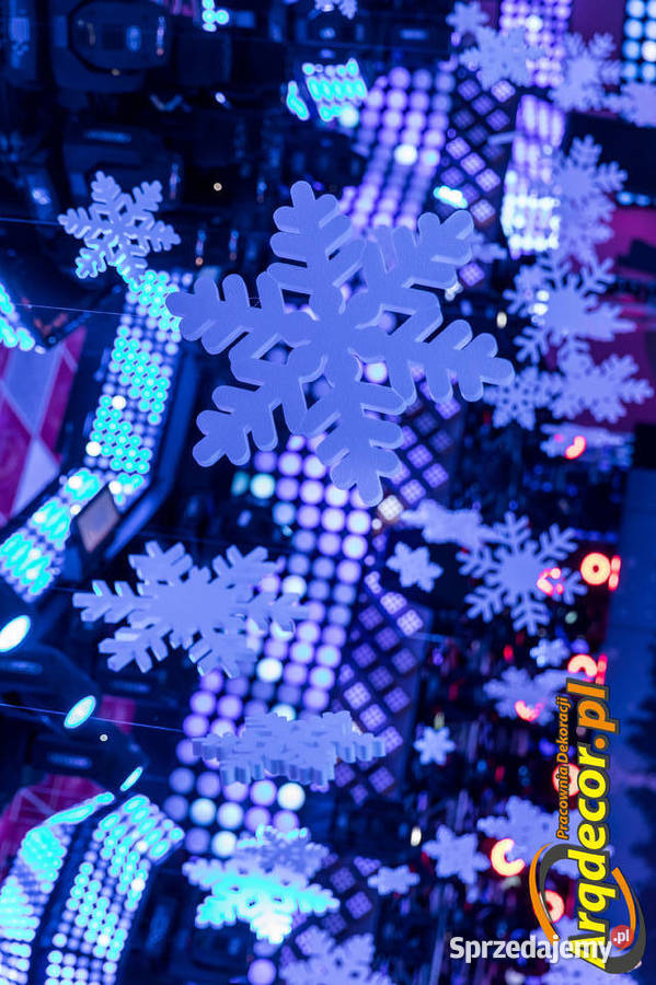 Śnieżynki styropianowe 49 Komplet 20 sztuk Dębna sprzedam