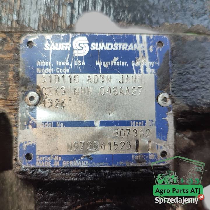 Hydromotor 51D110 Sauer Danfoss 507362 Merlo Układ hydrauliczny sprzedam