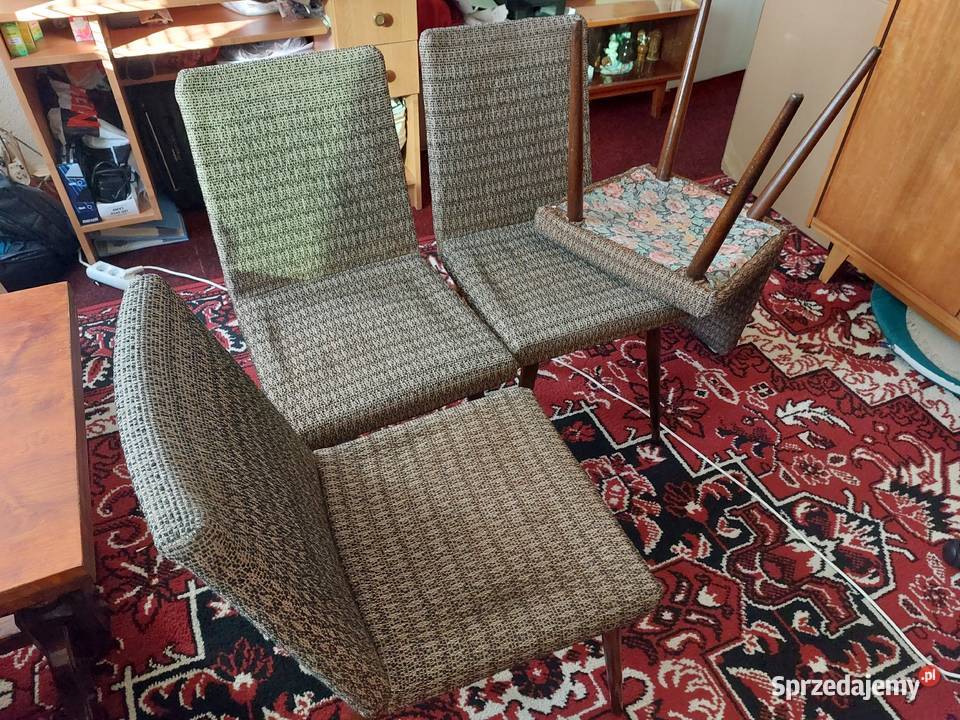 Krzesła z PRL 83cm Goleniów