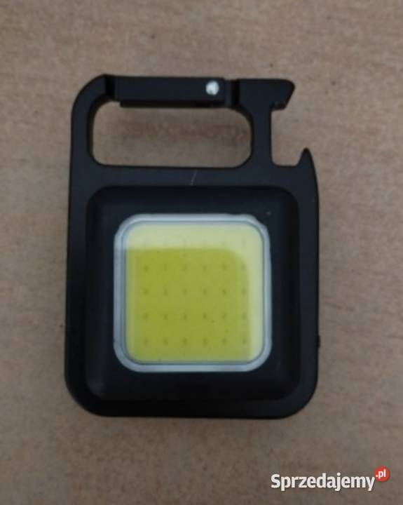 NOWY brelok LED COB barwa biała zimna latarka Pozostałe Zamość