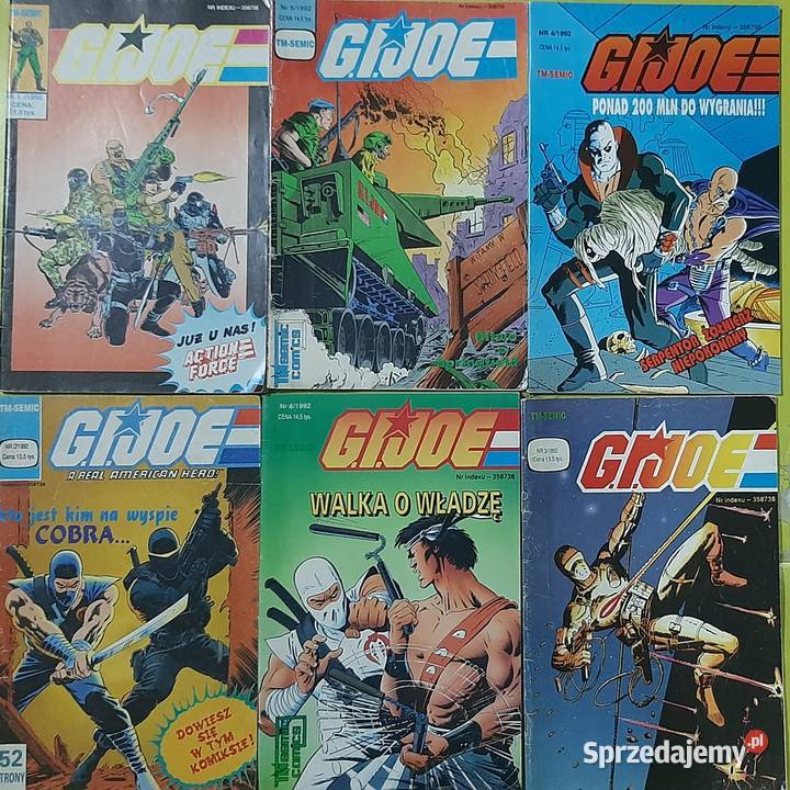 GIJoe komiks 1992 tmsemic Białystok