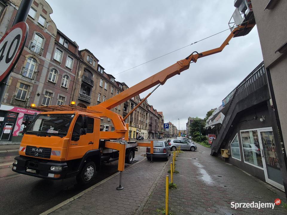 Podnośnik koszowy 30 m bizon Katowice