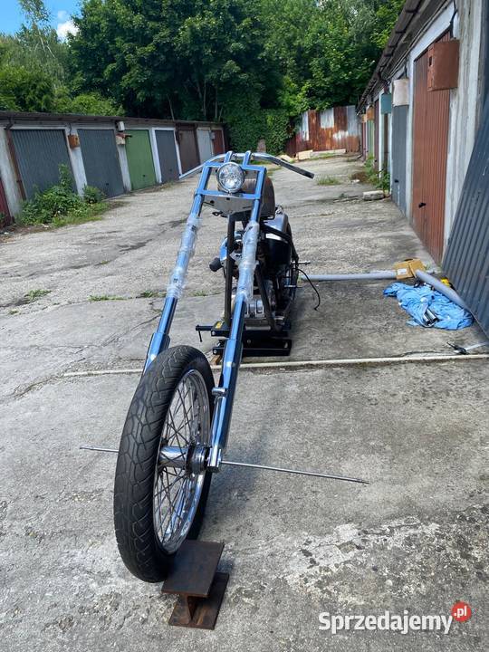 HarleyDavidson Shovelhead szwedzki chopper SAM Katowice