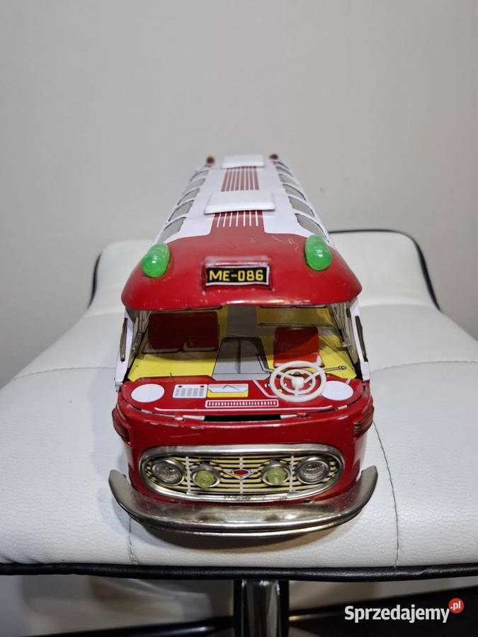 Shanghai blaszany autobus retro prl Kraków