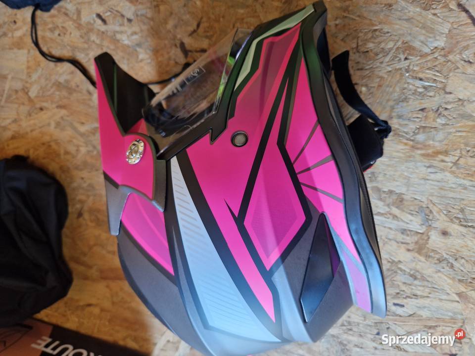KASK MOTOCYKLOWY SKUTER QUAD ghb CROSS Głogowa