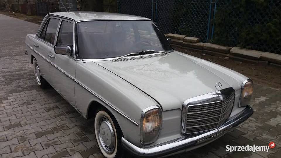 Mercedes w115 renowacji nie w123 zamiana harley 2000cm3 Janówek Pierwszy sprzedam