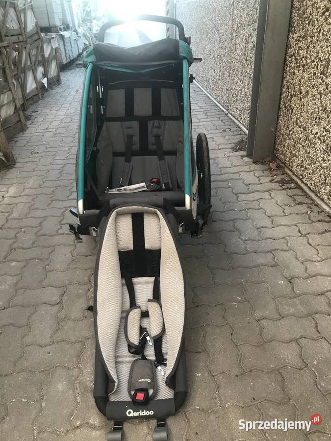 Przyczepka rowerowa Qeridoo Sportrex1 świętokrzyskie Kranów sprzedam