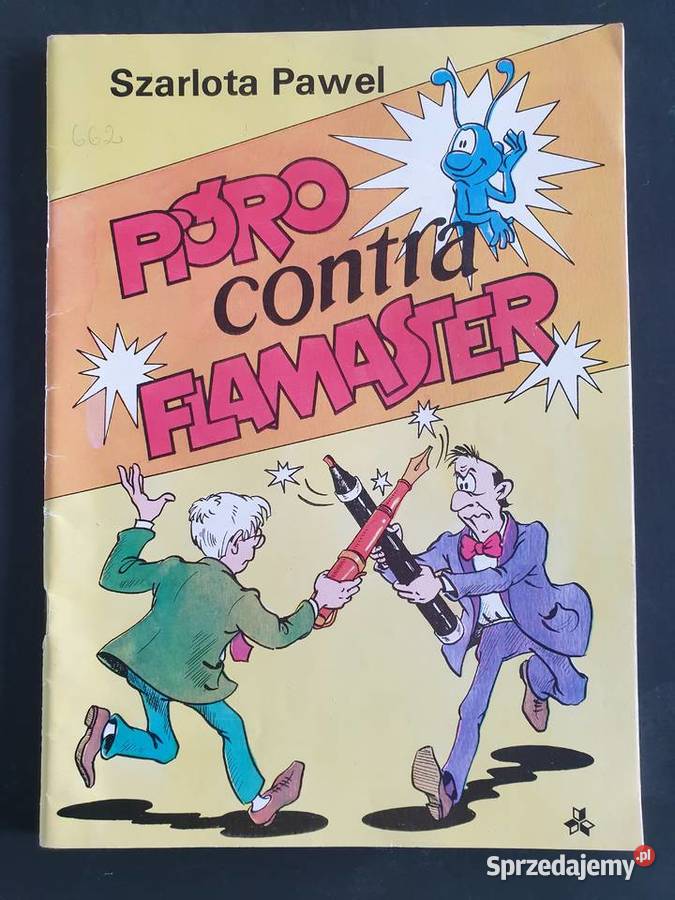 Pióro contra Flamaster Szarlota Pawel Kleks wyd Komiksy Gdynia