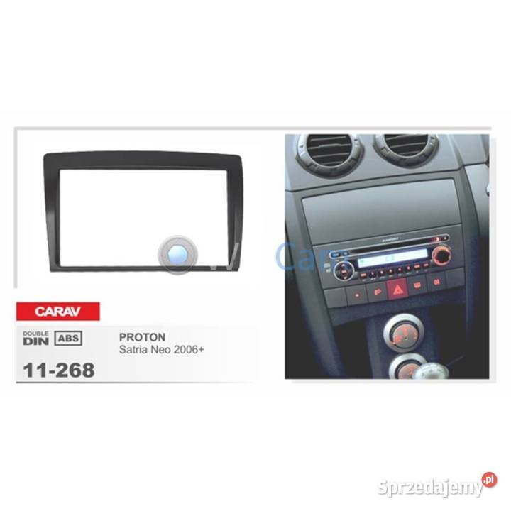 CARAV 11268 OBUDOWA RAMKA RADIA 2 DIN PROTON dolnośląskie Mielęcin sprzedam
