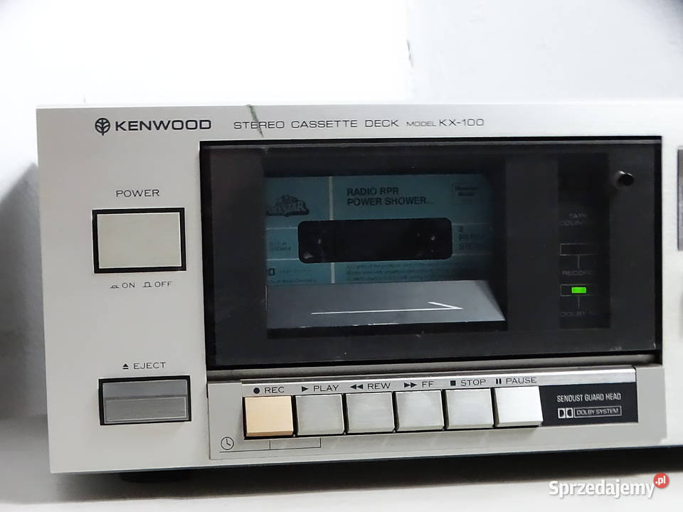 Magnetofon kasetowy KENWOOD KX100 Uszkodzony Na Biłgoraj