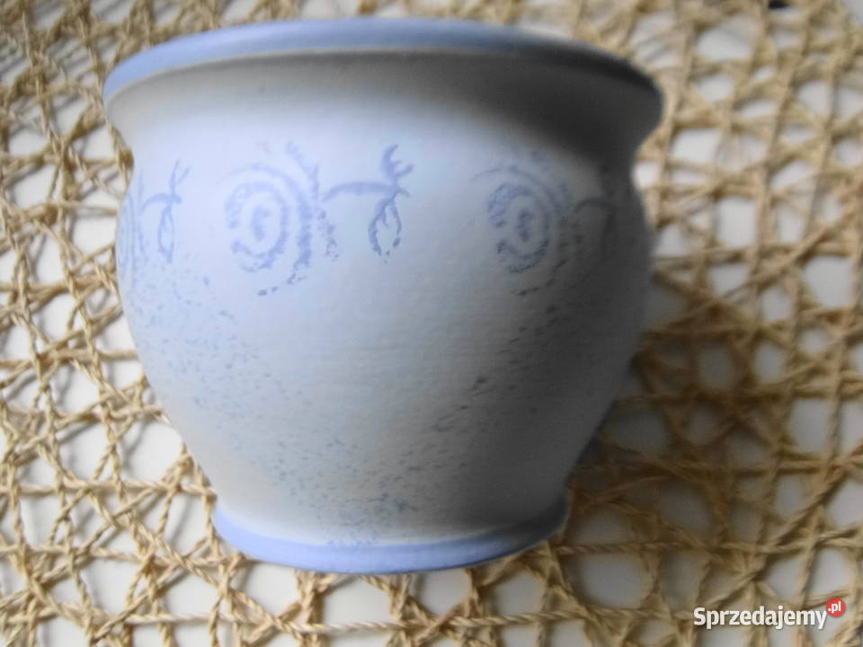 Nietuzinkowa osłonka na kwiatek ceramiczna Warszawa
