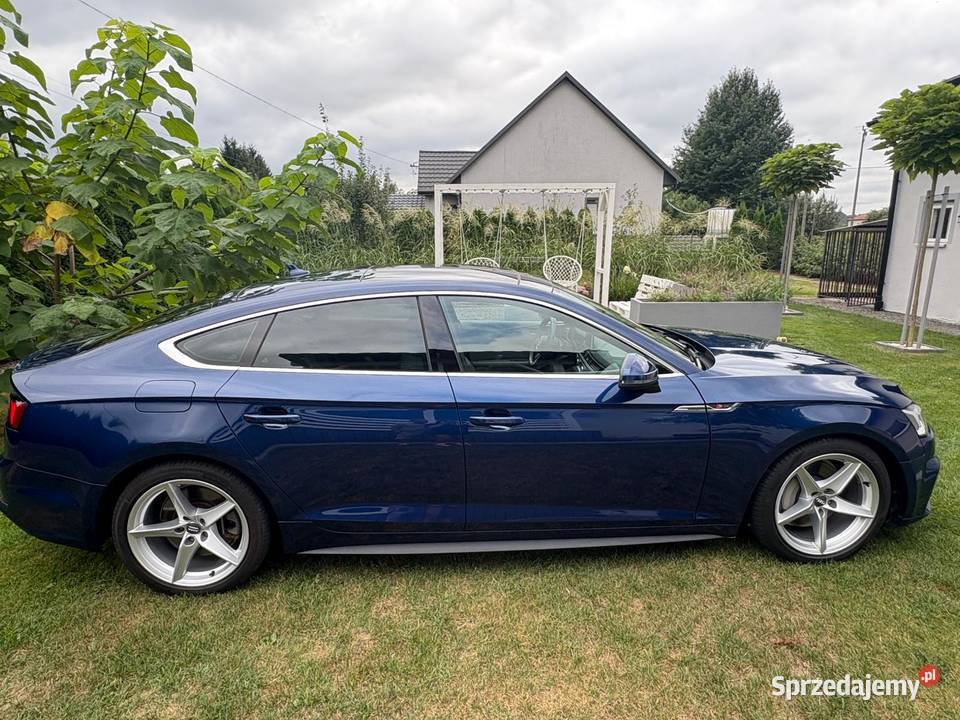 Audi A5 SLine Quattro 20 TFSI 252 Automat 2018 99000km Jasło
