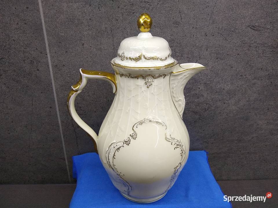 Dzbanek Rosenthal Sanssouci ecru złoto 28 Kalisz
