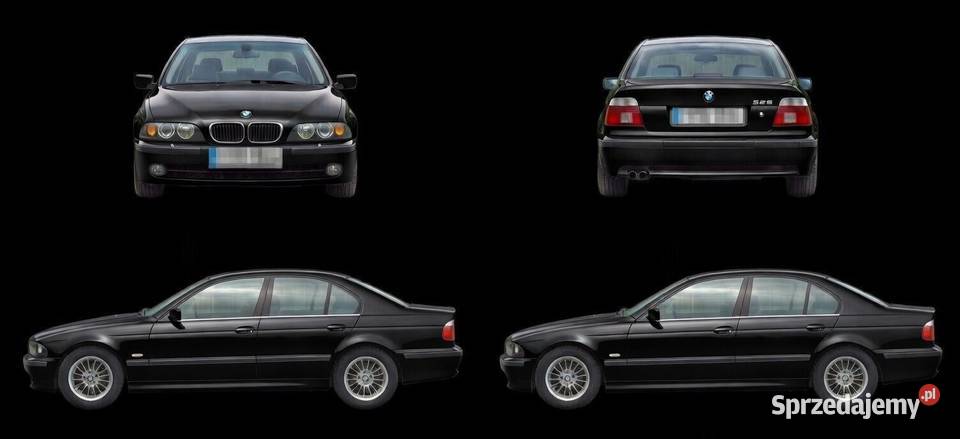 BMW E39 maska błotnik lampa wszystkie części bmw Maski sprzedam