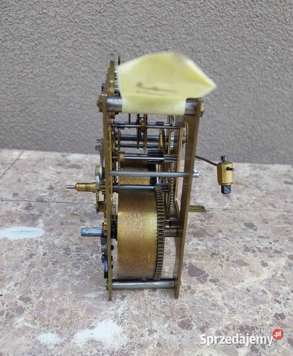 750 Mechanizm starego zegara ściennego Gustav Tczew sprzedam