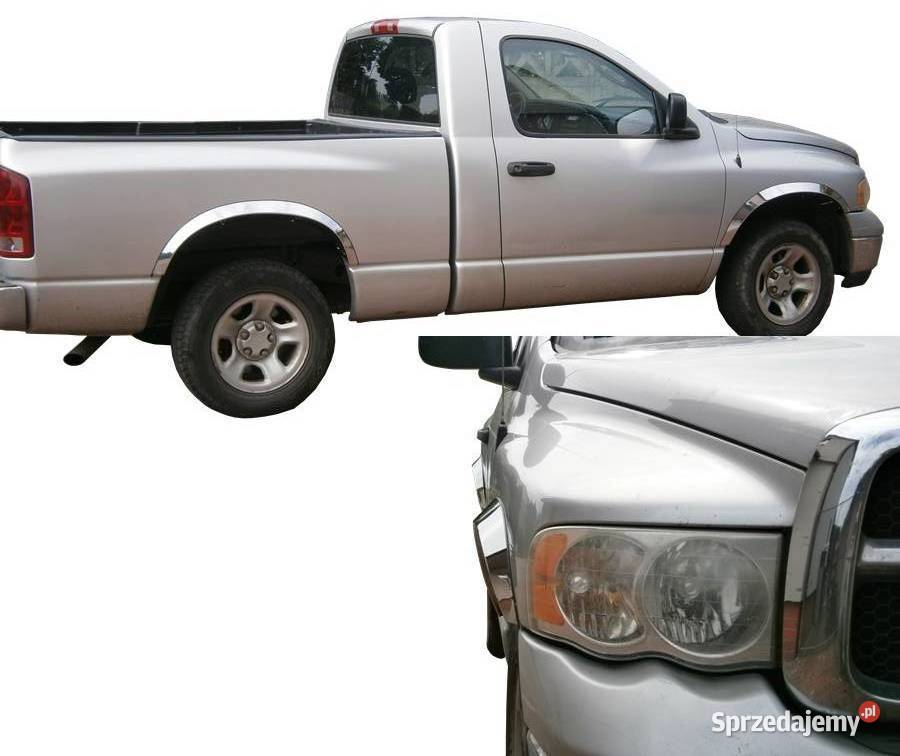 Dodge Ram III nakładki na błotniki kpl 4 listwa Ostrów Wielkopolski