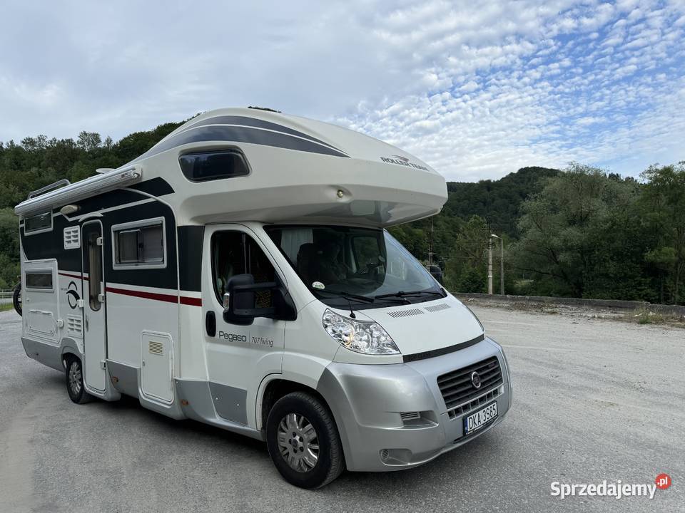 Kamper 35t Roller Team Pegaso 707 Living Top Rok produkcji 2008 Świdnica Polska