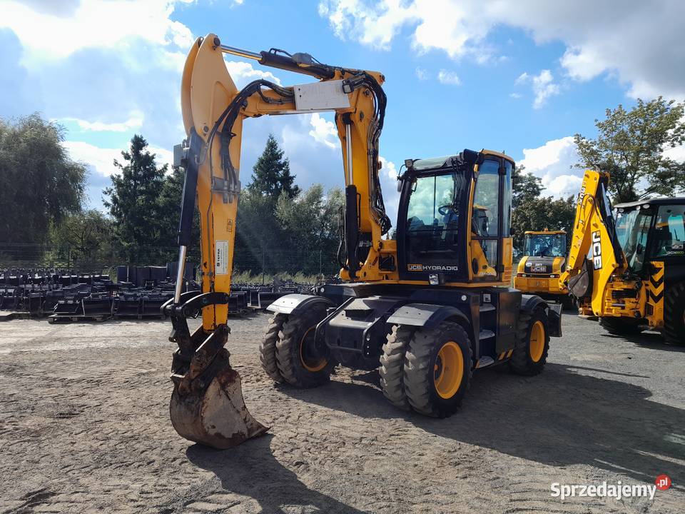 JCB HYDRADIG 110W 2017R KOPARKA KOŁOWA TEREX Rok produkcji 2017 wielkopolskie Krotoszyn